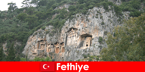 Fethiye city in southwestern Turkey