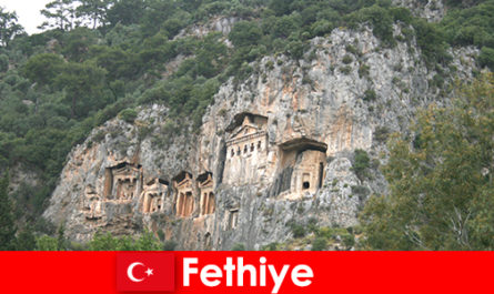 Fethiye city in southwestern Turkey