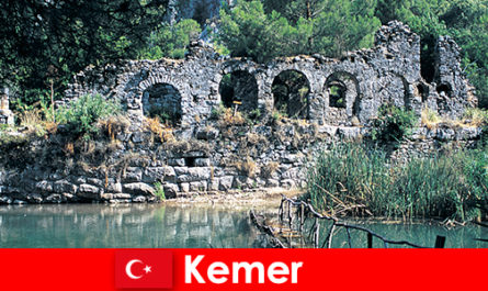 Kemer represents the European part of Turkey