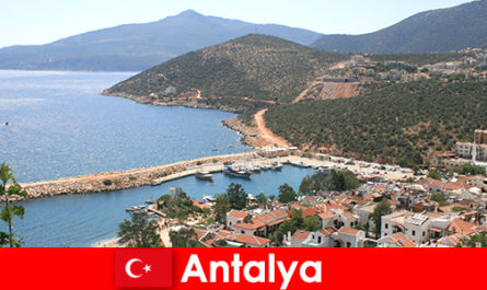 Beaches in Antalya Turkey