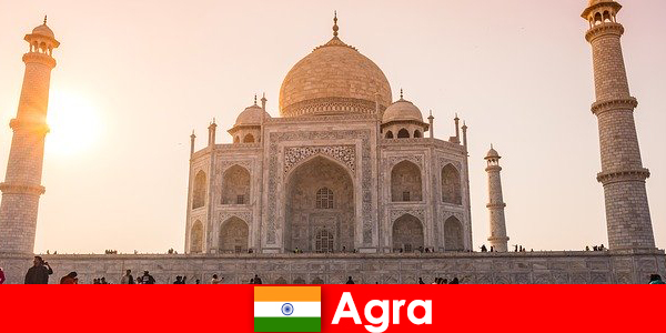 Impressive palace complexes in Agra India is a travel tip for vacationers