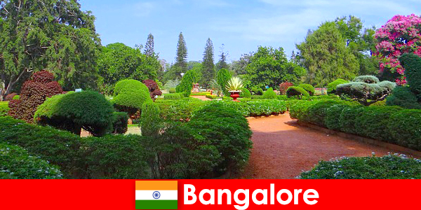 Vacationers in Bangalore love the soothing beautiful parks and gardens
