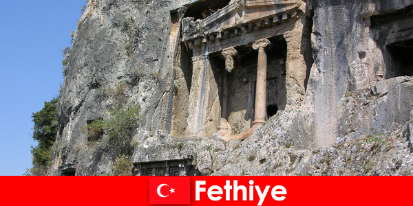 Fethiye an ancient city by the sea with many monuments