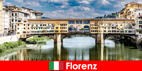 Emigrated to Florence as a pensioner with family and children