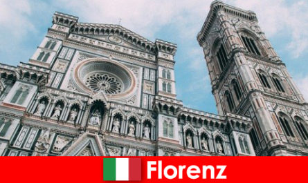 Florence with many art historical cities attracts visitors from all over the world