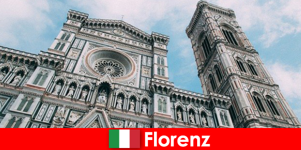 Florence with many art historical cities attracts visitors from all over the world