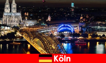 Music, culture, sports, party city of Cologne in Germany for all ages