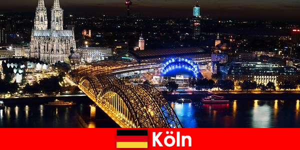Music, culture, sports, party city of Cologne in Germany for all ages