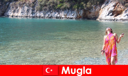 Beach vacation in Mugla, one of the smallest provincial capitals in Turkey