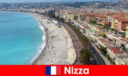 Experience the dream beach of Nice in France