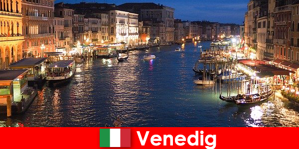 Veni-ce a city with gondolas and its numerous art treasures