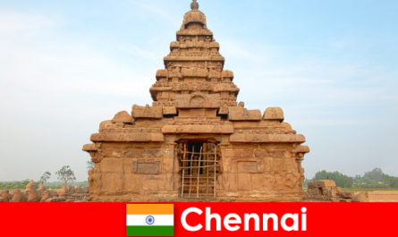 Chennai foreigners love the beauties of the UNESCO World Heritage Site temples