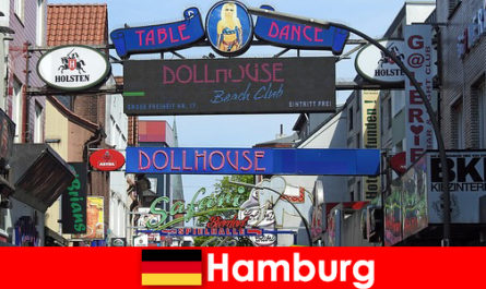 Hamburg Reeperbahn - nightlife brothels and escort service for sex tourism