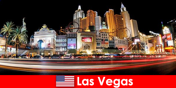 Las Vegas the world capital of entertainment delights foreigners with its nightlife