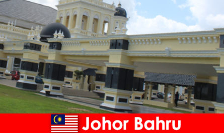 Johor Bahru the city at the port not only attracts believers to the old mosque but also tourists