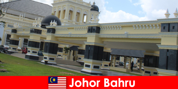 Johor Bahru the city at the port not only attracts believers to the old mosque but also tourists
