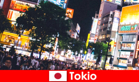 Tokyo for vacationers in the flickering neon lights city the perfect night life