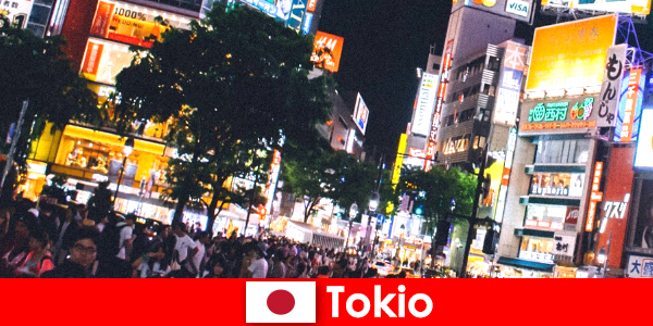 Tokyo for vacationers in the flickering neon lights city the perfect night life