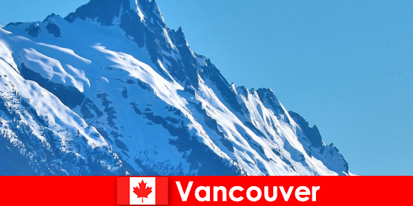 The city of Vancouver in Canada is the main destination for mountaineering tourism