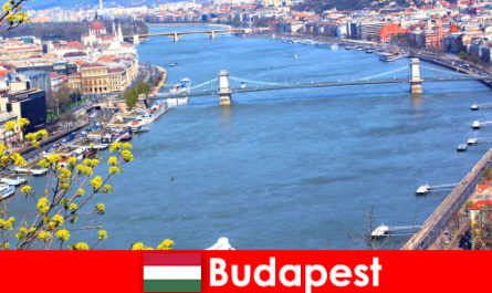 Budapest in Hungary is a popular travel tip for bathing and wellness holidays