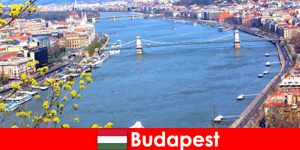 Budapest in Hungary is a popular travel tip for bathing and wellness holidays
