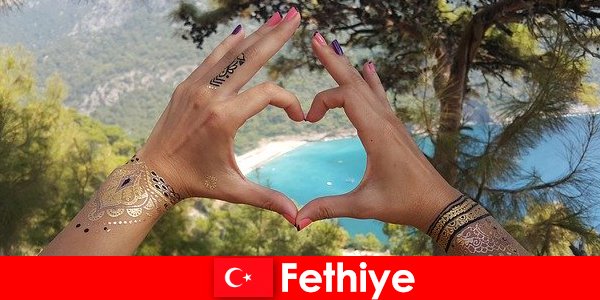 Beach vacation in Turkey Fethiye for young and old always a dream