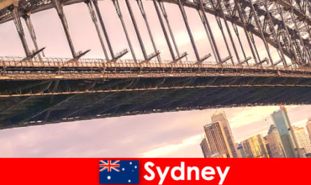 Sydney with its bridges is a very popular destination for Australia travelers