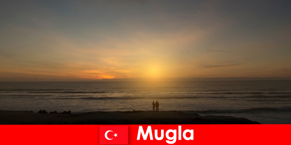 Summer trip in Mugla Turkey with picturesque bays for lovers of the heart of the city