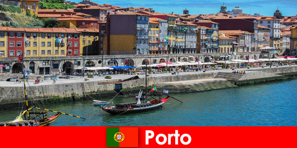 City break for visitors to Porto Portugal with charming bars and local restaurants