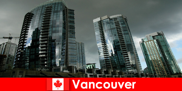 For strangers, Vancouver in Canada is always a destination for imposing high-rise buildings