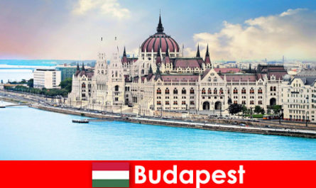 Budapest beautiful city with many sights for tourists