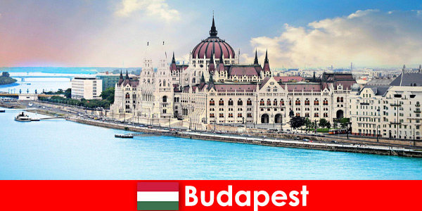Budapest beautiful city with many sights for tourists