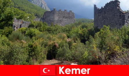 Study trip to the ancient ruins in Kemer Turkey for explorers