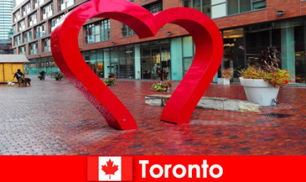 Toronto Canada as a colorful city is experienced by foreign visitors as a multi-cultural metropolis