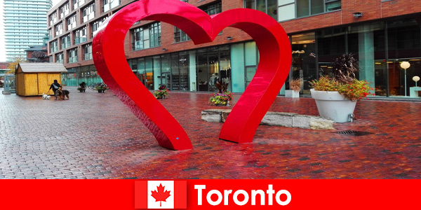 Toronto Canada as a colorful city is experienced by foreign visitors as a multi-cultural metropolis