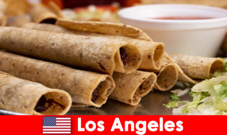 Foreign visitors can expect a varied culinary event in the best restaurants in Los Angeles United States