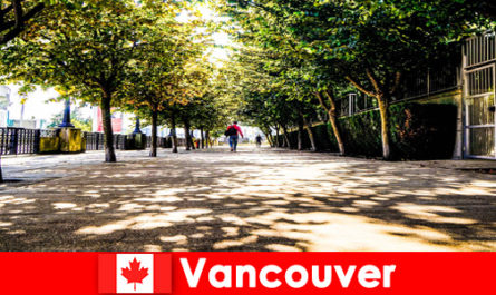 Canada Vancouver's city guides accompany foreign tourists to local corners