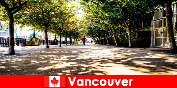 Canada Vancouver's city guides accompany foreign tourists to local corners