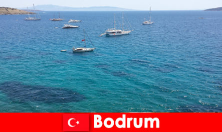 Luxury vacation for foreigners in the beautiful bays in Bodrum Turkey