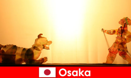Osaka Japan takes tourists from all over the world on a comedic entertainment journey