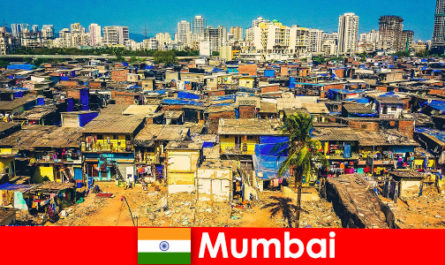 In Mumbai India, travelers experience the contrasts of this wonderful city