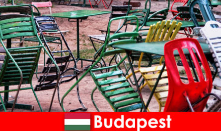 Interesting bistros, bars and restaurants await travelers in beautiful Budapest Hungary