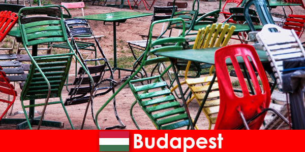 Interesting bistros, bars and restaurants await travelers in beautiful Budapest Hungary