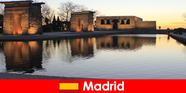 Popular destination for excursions to Madrid Spain for European students