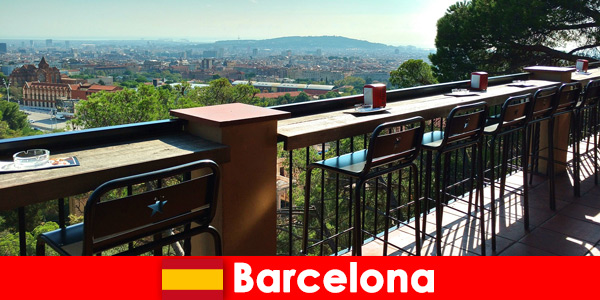 Pure big city flair for visitors to Barcelona Spain with bars, restaurants and the art scene