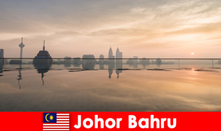 Hotel bookings for holidaymakers in Johor Bahru Malaysia always book in the city center