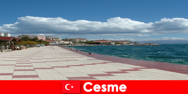 Post motif cards are an experience for foreign guests in Cesme Turkey