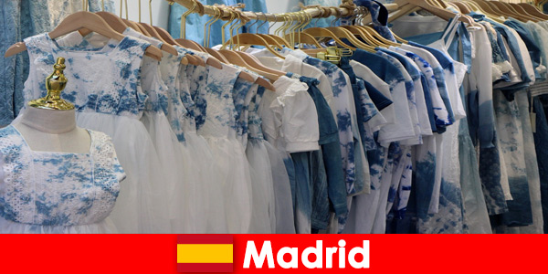 Shopping for strangers in the best shops in Madrid Spain