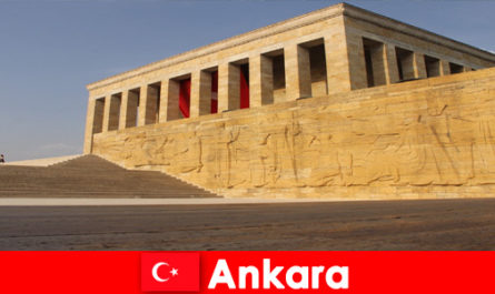 A jaunt for foreign guests through the ancient history of Ankara Turkey