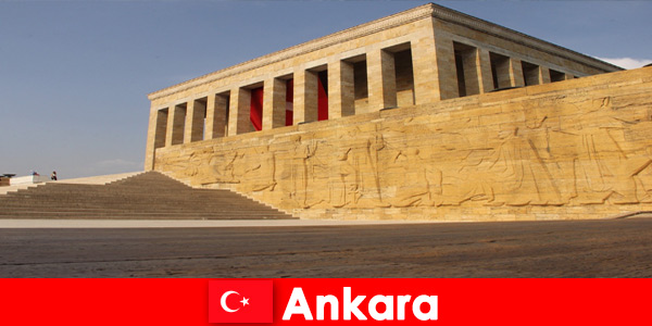 A jaunt for foreign guests through the ancient history of Ankara Turkey